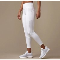High Waist Mesh Reflective Gym Yoga Pants Zipper Pocket