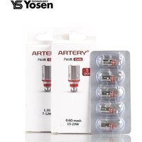 5pcs/pack Authentic Artery PAL 2 II Replacement 1.2ohm MTL / 0.6ohm Mesh E Cigarette Coils Head