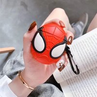 Marvel Shockproof Protective Silicone Cover Spider Man for AirPods Case Skins Charging Case Compatible for Airpods