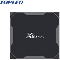 X96 Max LPDDR4 4GB 32GB 64GB Option S905X2 Quad Core tv smart android box 4k