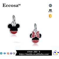 ECCOSA wholesale mickey mouse beads for jewelry making