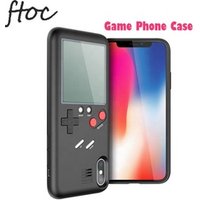 Tetris Phone Cases for iPhone Soft TPU Can Play Blokus Game Console Cover For Iphone X Protective Phone Case Gameboy