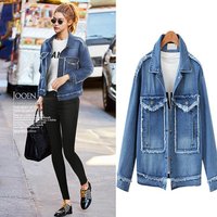 Plus Denim Jacket