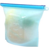 1000ml fresh portable Reusable food container Sandwich Bag silicone storage bag
