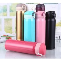 Double Wall Vacuum Flask Thermos Stainless Steel Water Bottle