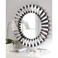 Decorative Bent Glass Smart Wall Mirror