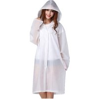 2019 Amazon Hot Sale Adult Raincoat Jacket EVA Poncho Raincoat Waterproof Transparent/ Black Raincoat for Outdoor