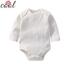 Organic Cotton Long Sleeve Romper Jumpsuit