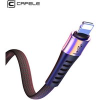 cafele smart portable 3 in 1 data cable mobile phone fast charging 3a usb cable for iphone for samsung