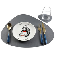 Elegant PU Leather Dining Table Placemat