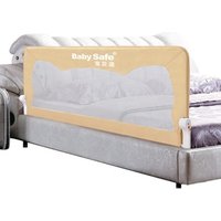 Babysafe Swing Down Stainless Steel Folding Baby bedrail&side rail
