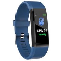 Best 115plus Smart Bracelet Color Touch Screen Fitness Tracker Blood Pressure Heart Rate Monitor Smart Band