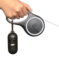 Pet Puppy Extendable Outdoor Automatic Retractable Dog Leash with poop bag