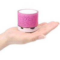 A.Quality Hands Free Bluetooth Mini Wireless LED S10 Speaker with 400mah Battery Bluetooth Speaker