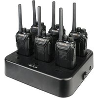 6Pack Retevis RT27V MURS 2W license-free VHF Walkie Talkie long range 5CH Monitor police handheld Two way Radio+six way charger