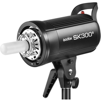High Quality Professional Studio Godox SK300II flash lighting kit