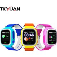 GPS Smart Watch Baby Watch Q90 With Wifi Touch Screen Sos Call Location Devicetracker For Kid Safe Anti-Lost Monitor