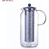 new design product Hand Blown heat resistant glass nitro cold brew coffee maker