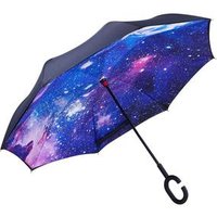 Funny Logo Reverse Umbrella Auto Open Function