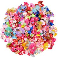 Pet accessories bow fashion cute pearl diamond bow