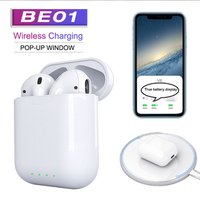 2019 new KD10 tws Head phone super bass earphone wireless charging earbuds better than i12 i20 i30 tws head sets