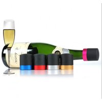 SUNWAY new product ideas 2019 amazon hot gadgets brand vacuum bottle plug plastic champagne sealer stopper bottle sipper for bar