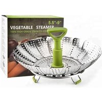Stainless Steel Foldable Fruit Basket Vegetable Colander