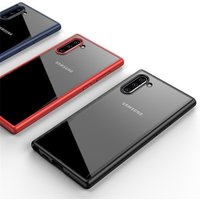 For Samsung Galaxy Note 10 Back Cover Crystal Clear TPU Armor Phone CasesFor Samsung Note10 Case