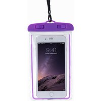 Free Shipping High Quality PVC ABS Light Strip Waterproof Colorful Phone Case for Under Water Phone Bag