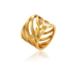 R-98 xuping cheap wholesale jewelry women, fashion 24k gold plated dubai Stainless steel rings jewelry
