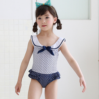 Sailor Design One Piece Swimsuit