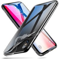 Crystal Clear ultra slim-fit Transparent soft TPU Gel back Case for iPhone X /for iphone 10 Supports Wireless Charging