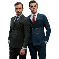 Four Button Leisure Three Piece Suit