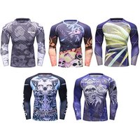 Sublimated Compression Rash Guard Shirt