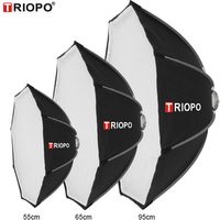 Triopo 90cm/35" Octagon Umbrella Softbox with Bowens Mount for Strobe Light
