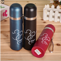 Double Wall Coffee Thermal 500 ml Fashion Tumbler branded Stainless Steel Thermos Vacuum bottle Flask