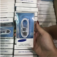 100% Original 1.2M USB Type C Cable Fast charging cable for Samsung Galaxy S8 s8+ s9 note 7 Quick charge cable With packaging