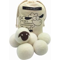 Laundry Balls Dryer XL Handmade Organic Wool Dryer Balls Laundry Chemical Free, Unscented