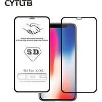 Japan Asahi Glass Material True 5D Full Cover Glue Tempered Glass Screen Protector For Iphone Xs max Xr X 8 7 6 plus Asahi Glass