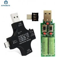 PHONEFIX Multi-Interface USB Tester Output Voltage Current Multimeter Detector DC Digital Voltmeter Current Voltage Meter