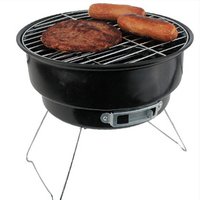 Round Iron BBQ Grill Outdoor Camping