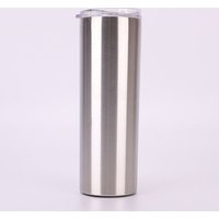 30 oz Stainless Steel Skinny Tumbler with Straw and Lid