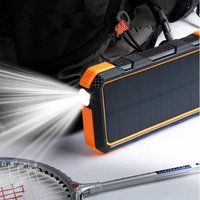 18W PD High Capacity 20000mAh Wireless Qi Solar Charger 10W Fast Charging Wireless Power Bank