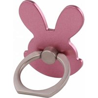 360 Degree Rotation Super Cute Rabbit Shape Metal Universal Phone Ring Stand Key Ring Holder