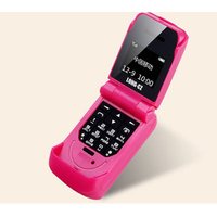factory wholesale 2019 smallest bluetooth phone kids gift flip mini smart phone J9