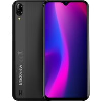 New Product Blackview A60 Cell Phone Dual Rear Cameras 4080mAh Battery 6.1 inch Cheap Android Smartphone