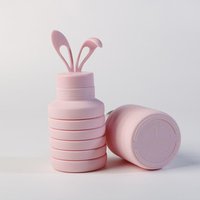 BPA Free Foldable Silicone Sports Water Bottle