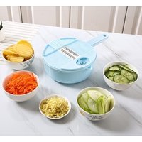 functional Hand Pulled Vegetable Chopper Salad Spinner