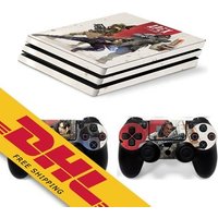 Apex Legends PS4 Slim Skins Sticker Vinyl Skin Sticker Decal Cover for PS4 Console + 2 Controllers Skin Set Peripheral Gift