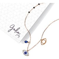 2019 Eye-catching statement pendant necklace cubic zirconia fashion jewelry in gold plated stainless steel for women